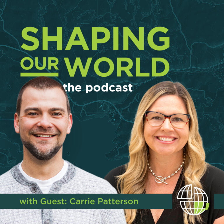 Shaping Our World podcast guest, Carrie Patterson