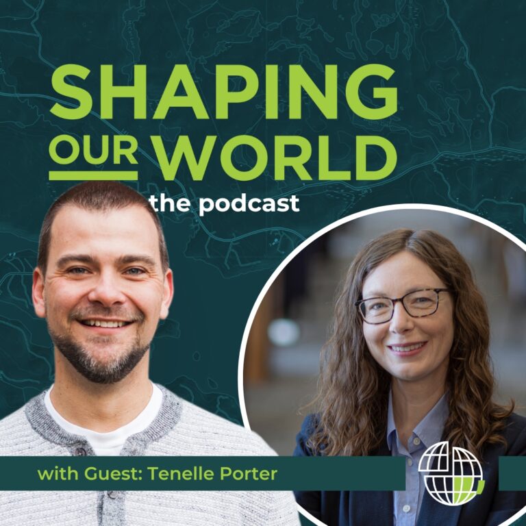 Shaping Our World guest Dr. Tenelle Porter