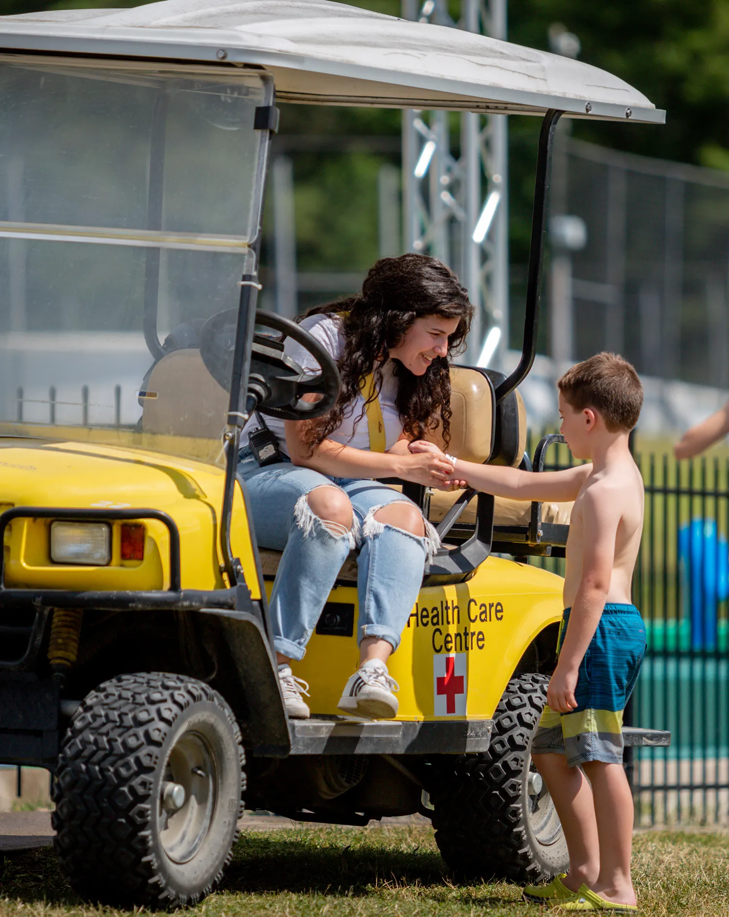 Healthcare Centre Golf Cart